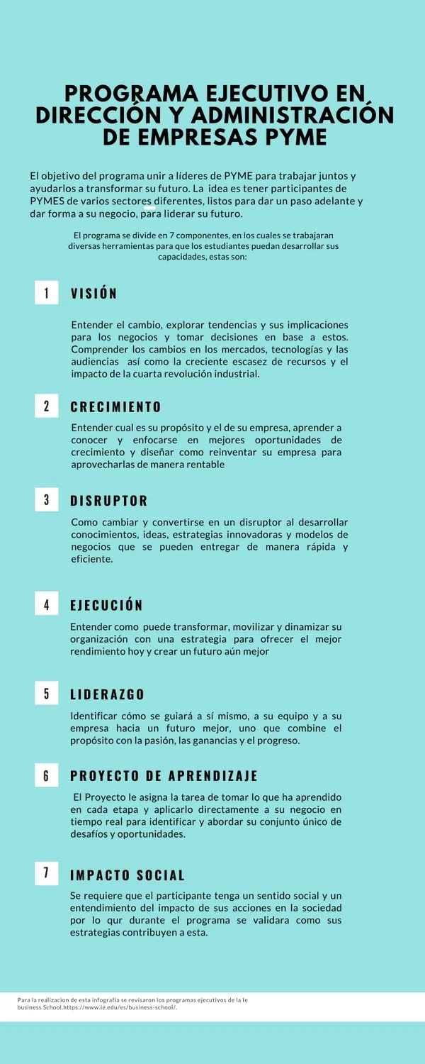 programa ejecutivo en direcci n y administraci