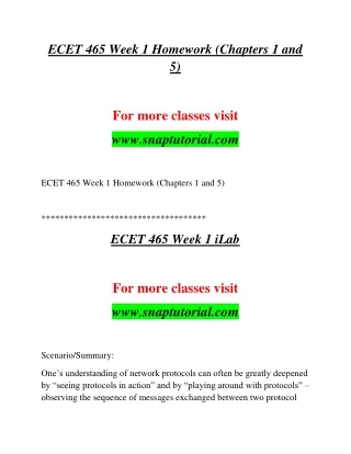 ecet 465 week 1 homework chapters 1 and 5