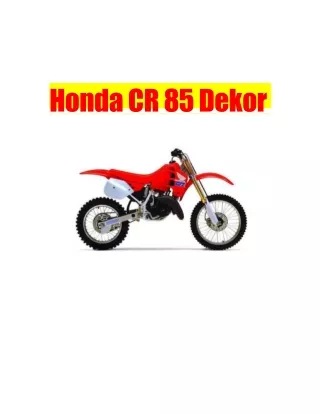 honda cr 85 dekor