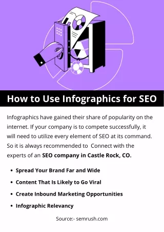 how to use infographics for seo