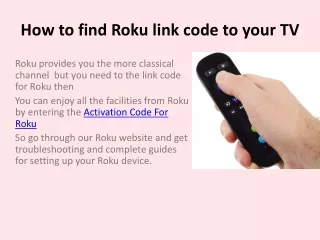 Activation Code For Roku