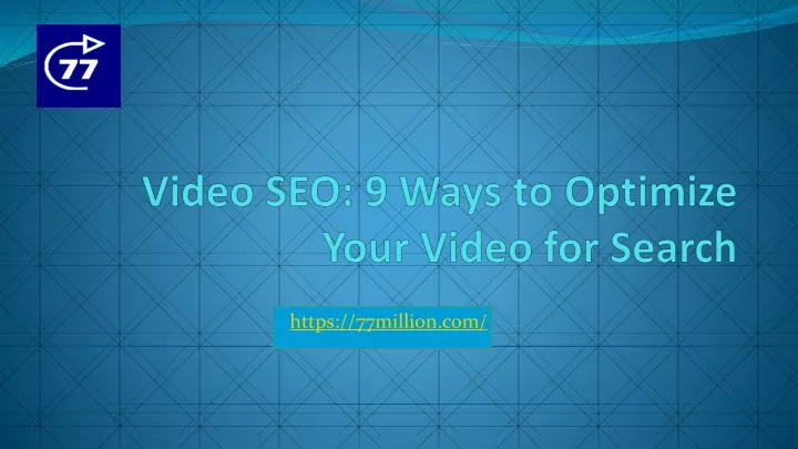 video seo 9 ways to optimize your video for search