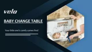 White Baby Changing Unit
