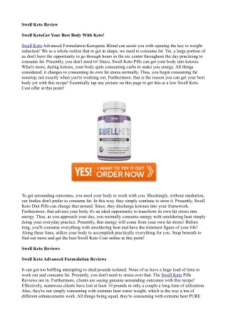 swell keto review