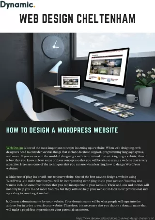 web design cheltenham