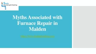 Myths Associated with Furnace Repair in Malden