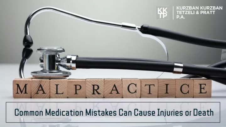 common medication mistakes can cause injuries