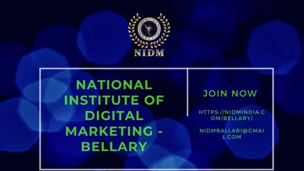 digital marketing nidm ppt