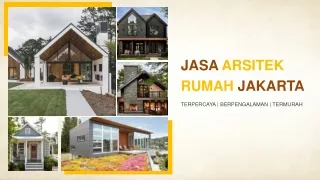 Jasa arsitek rumah jakarta | WA 0822 9000 9990 | TERMURAH