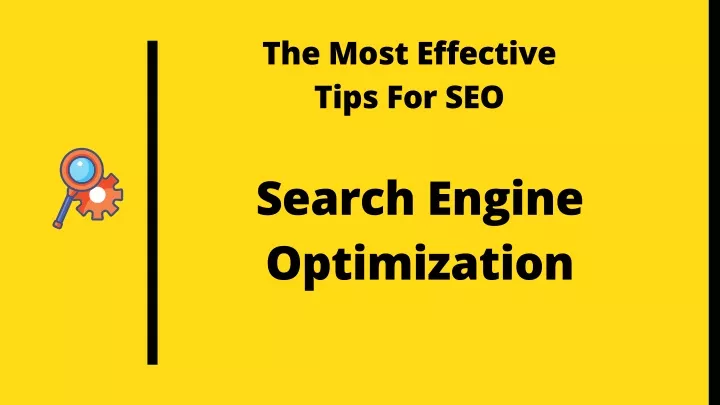 the most effective tips for seo search engine