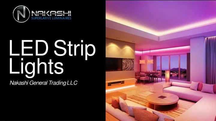 led strip lights nakashi general trading llc