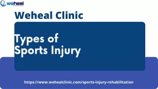 Types of Sports Injury