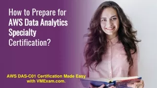 how to prepare for aws data analytics aws data