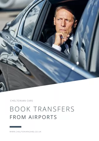 How to Book Transfers From Airports | Cheltonian Cars