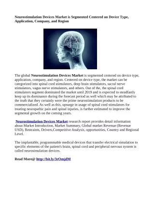 neurostimulation devices market is segmented