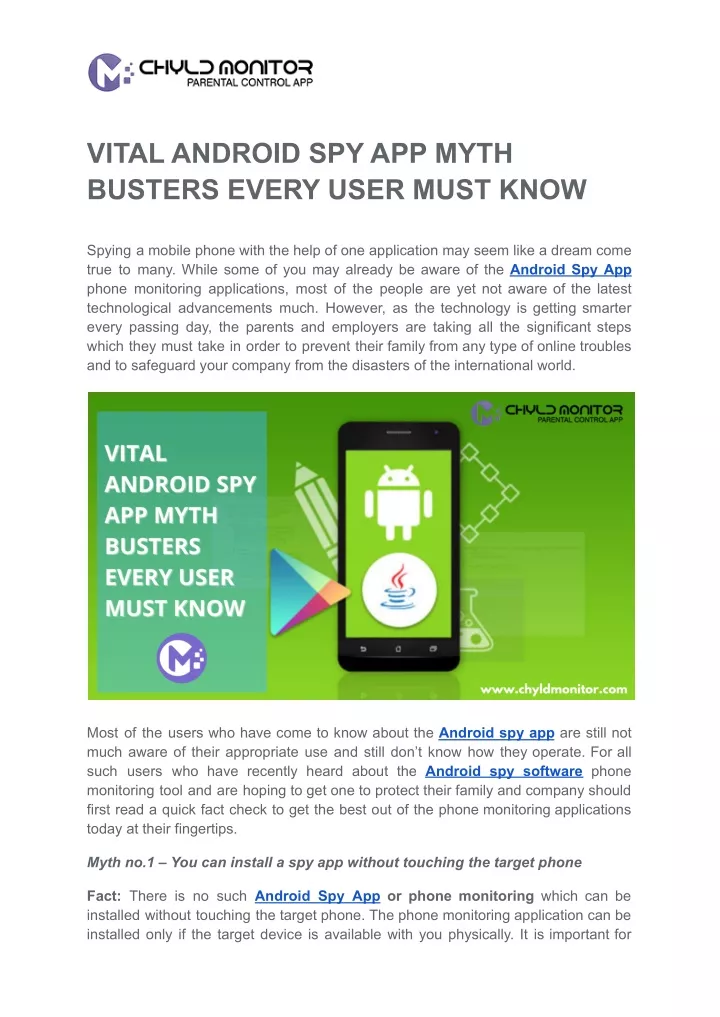 vital android spy app myth busters every user