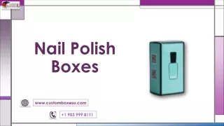 nail polish boxes