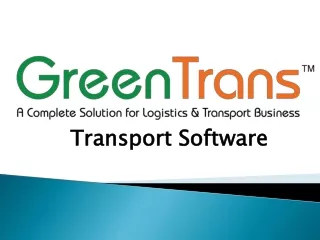 Transport Management Software in India