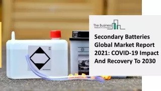 secondary batteries global market report 2021