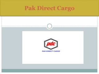 pak direct cargo