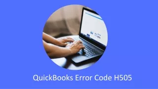 QuickBooks Error Code H303