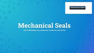 mechanical seals 1525 e mcfadden ave santa ana california usa 92705