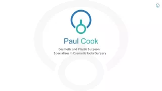 Paul Cook - Cosmetic and Plastic Surgeon