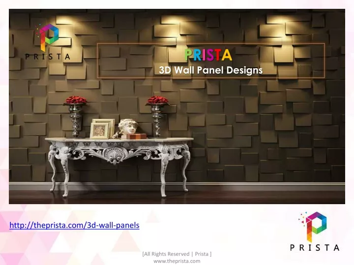 p r i s t a 3d wall panel designs