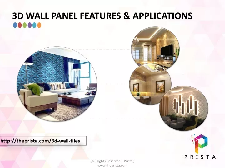 3d wall panel features applications