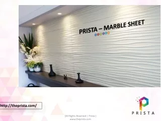 Marble Sheets - Prista