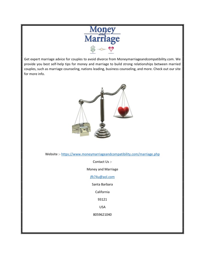 get expert marriage advice for couples to avoid