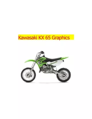 kawasaki kx 65 graphics