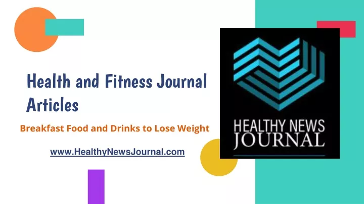 health and fitness journal articles