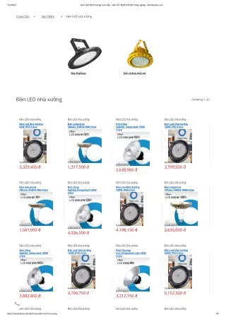 đèn led high bay tốt nhất trên thị trương