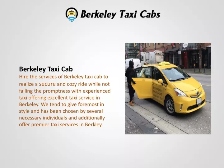 berkeley taxi cab
