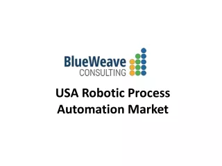 usa robotic process automation market