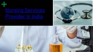 Best Nursing Service Provider In India