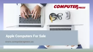 New And Refurbished Apple Computers For Sale At ComputerXpress