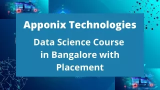 DATA SCIENCE TRAINING IN BANGALORE