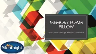 Memory Foam pillow UAE