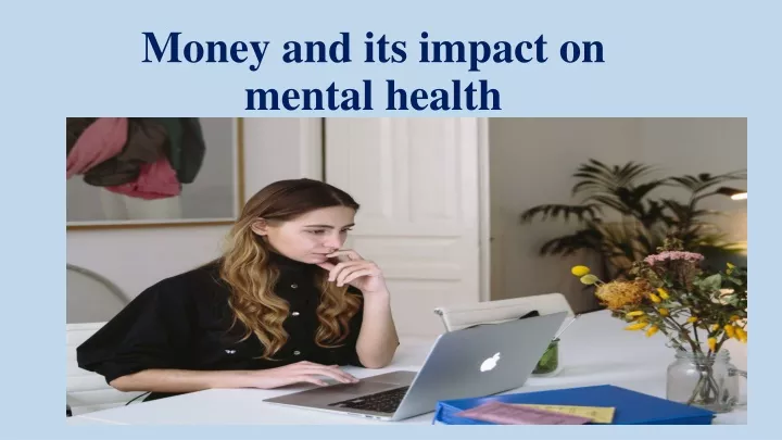 money and its impact on mental health