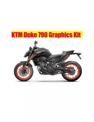 ktm duke 790 graphics kit