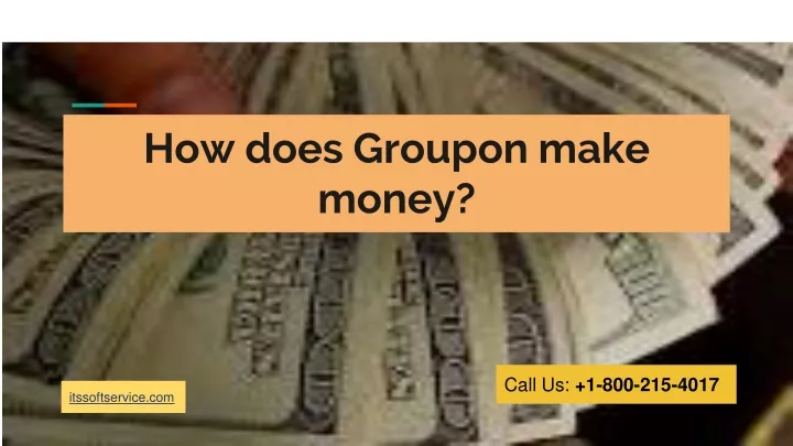 how does groupon make money