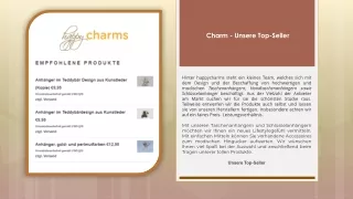 charm unsere top seller