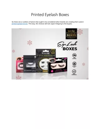 printed eyelash boxes