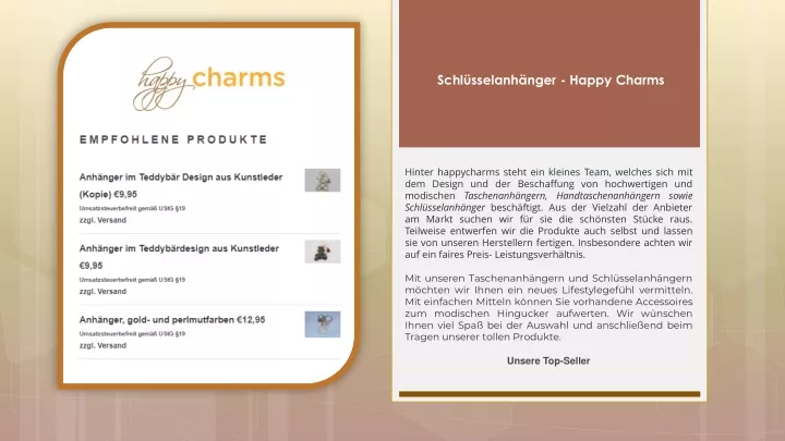 schl sselanh nger happy charms