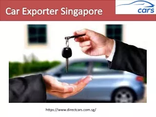 Car Exporter Singapore