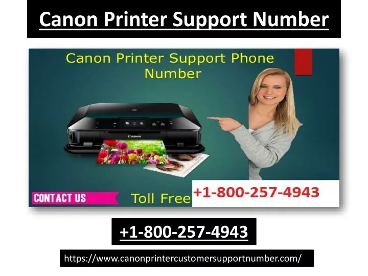 canon printer support number