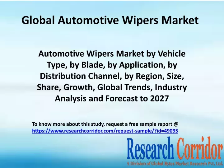 global automotive wipers market