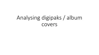 Eminem Digipack analysis
